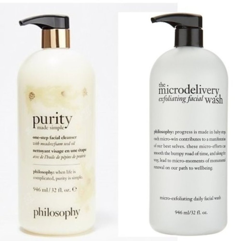 Philosophy Purity Simple & Microdelivery Cleansers